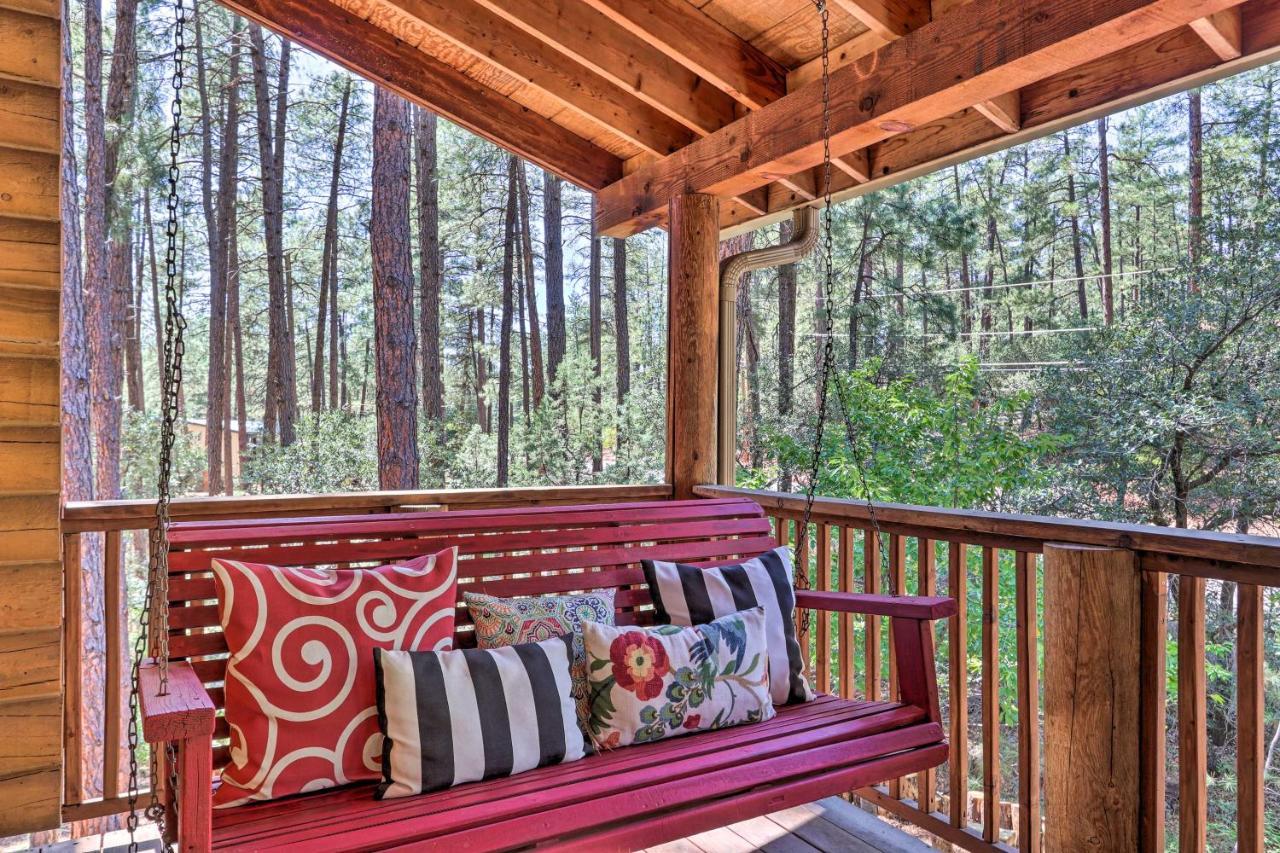 Strawberry Cabin With 2-Story Deck Dogs Welcome! Pine Exterior photo